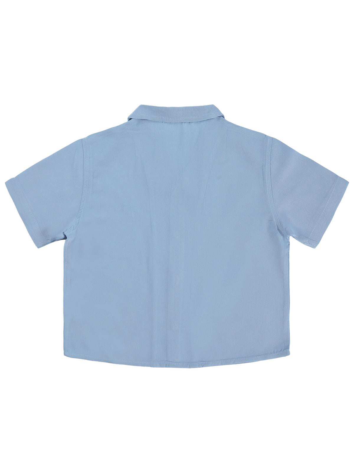 Civil Boys Basic Tatil Yaka 2-5 Yaş Gömlek - Mavi