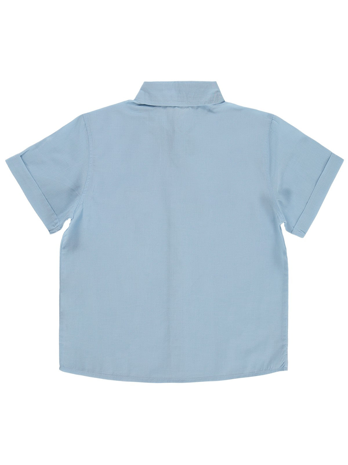 Civil Boys Basic Kısa Kol 10-13 Yaş Gömlek - Mavi