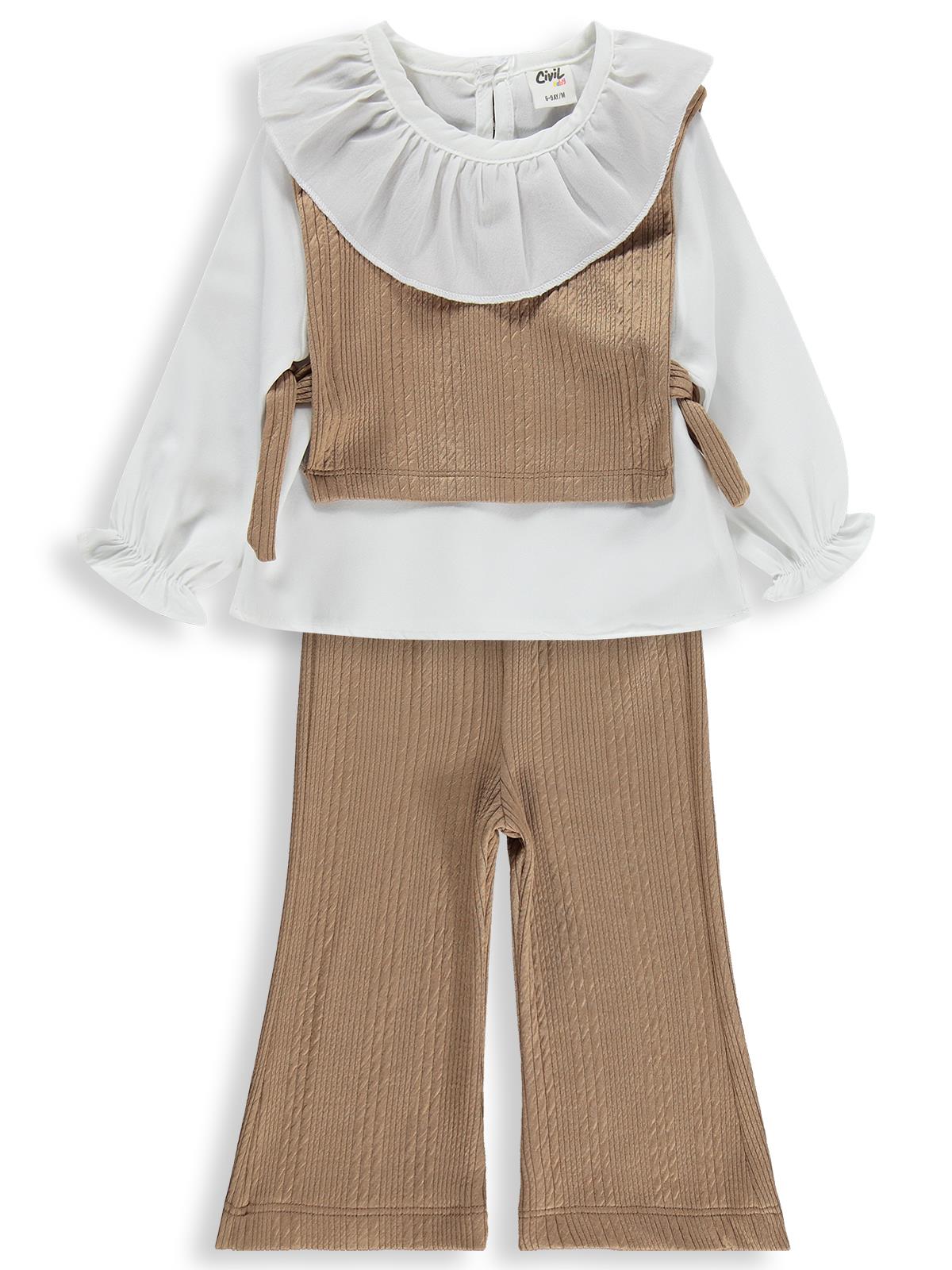 Civil Baby Bebe Yakalı 6-18 Ay Takım - Yeşil