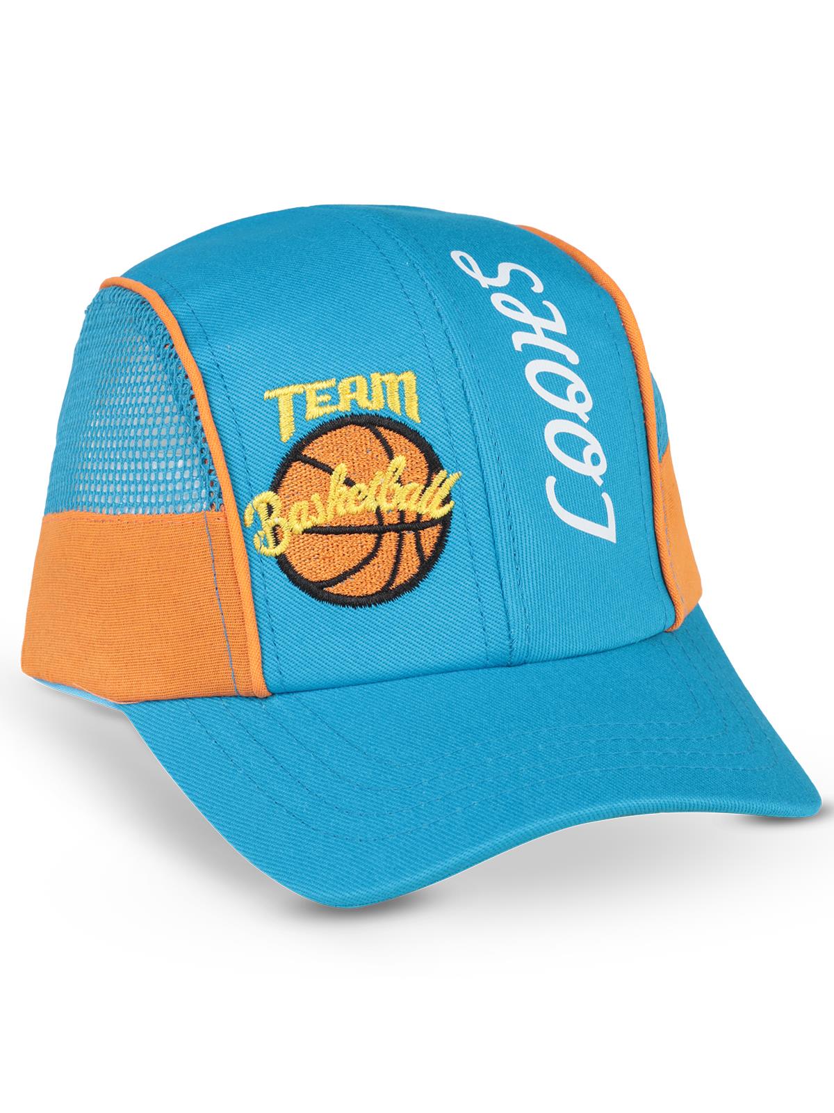 Civil Boys Premium Basketball 10-13 Yaş Çocuk Erkek Kep Şapka - Mavi