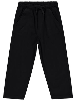 Civil Boys Beli Lastikli 2-5 Yaş Pantolon - Siyah