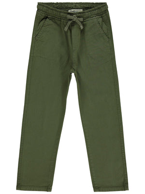 Civil Boys Beli Lastikli 10-13 Yaş Pantolon - Haki