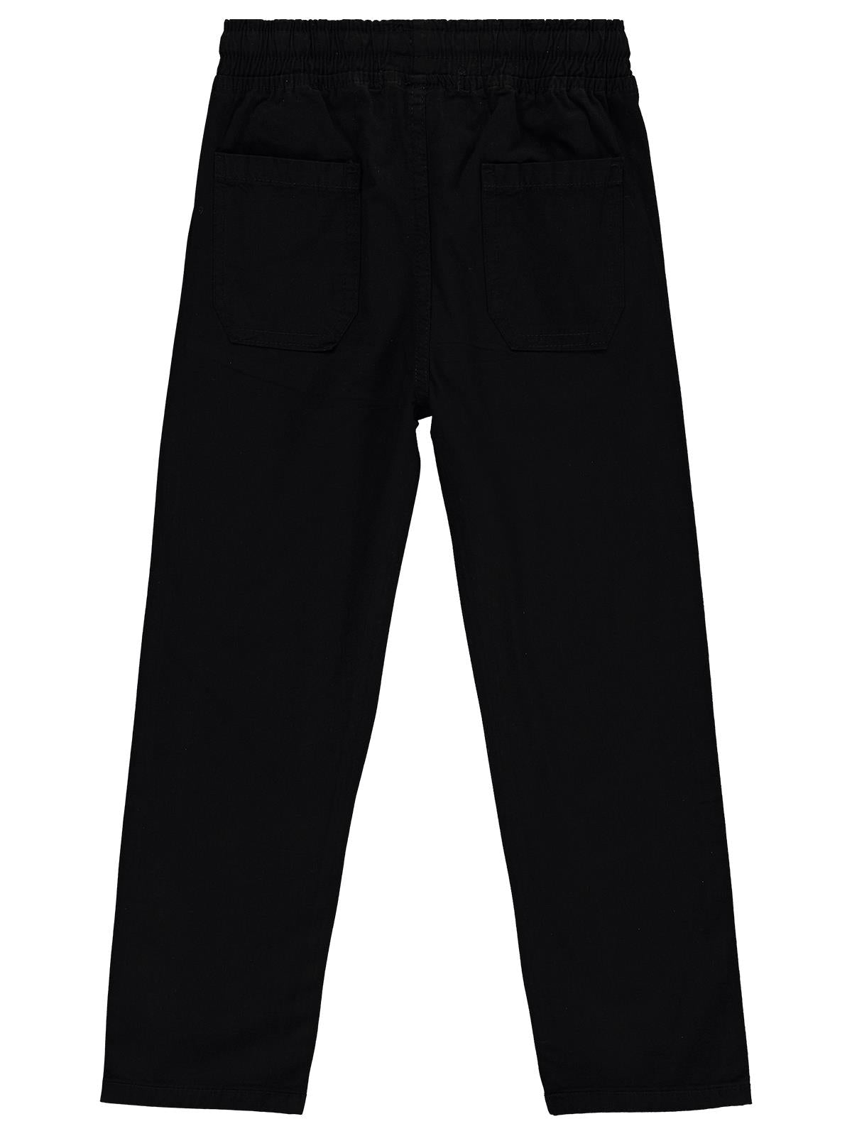 Civil Boys Beli Lastikli 6-9 Yaş Pantolon - Siyah