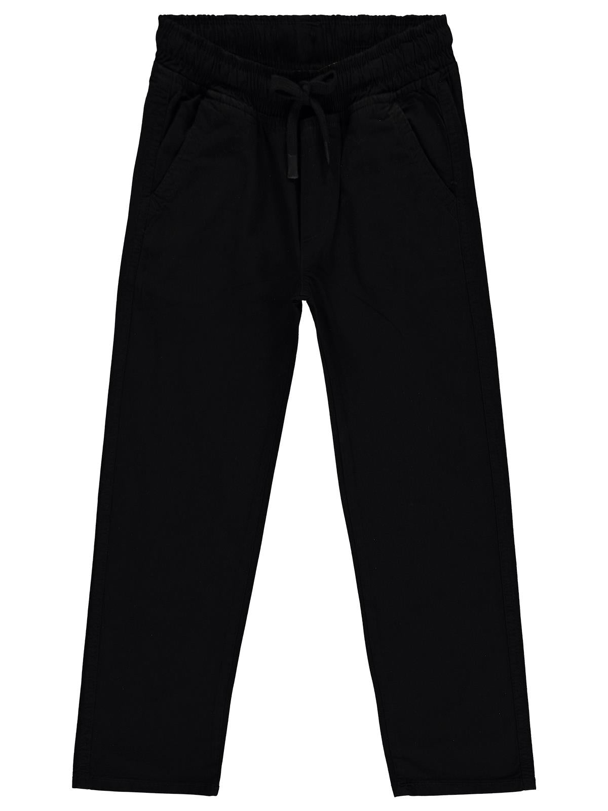 Civil Boys Beli Lastikli 6-9 Yaş Pantolon - Siyah