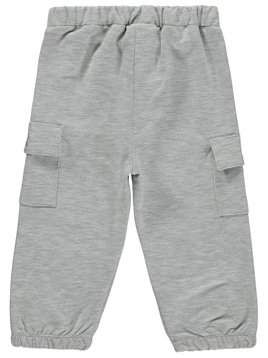 Civil Baby Civil Basic Timeless Kargo Cepli 6-18 Ay Eşofman Altı - Gri