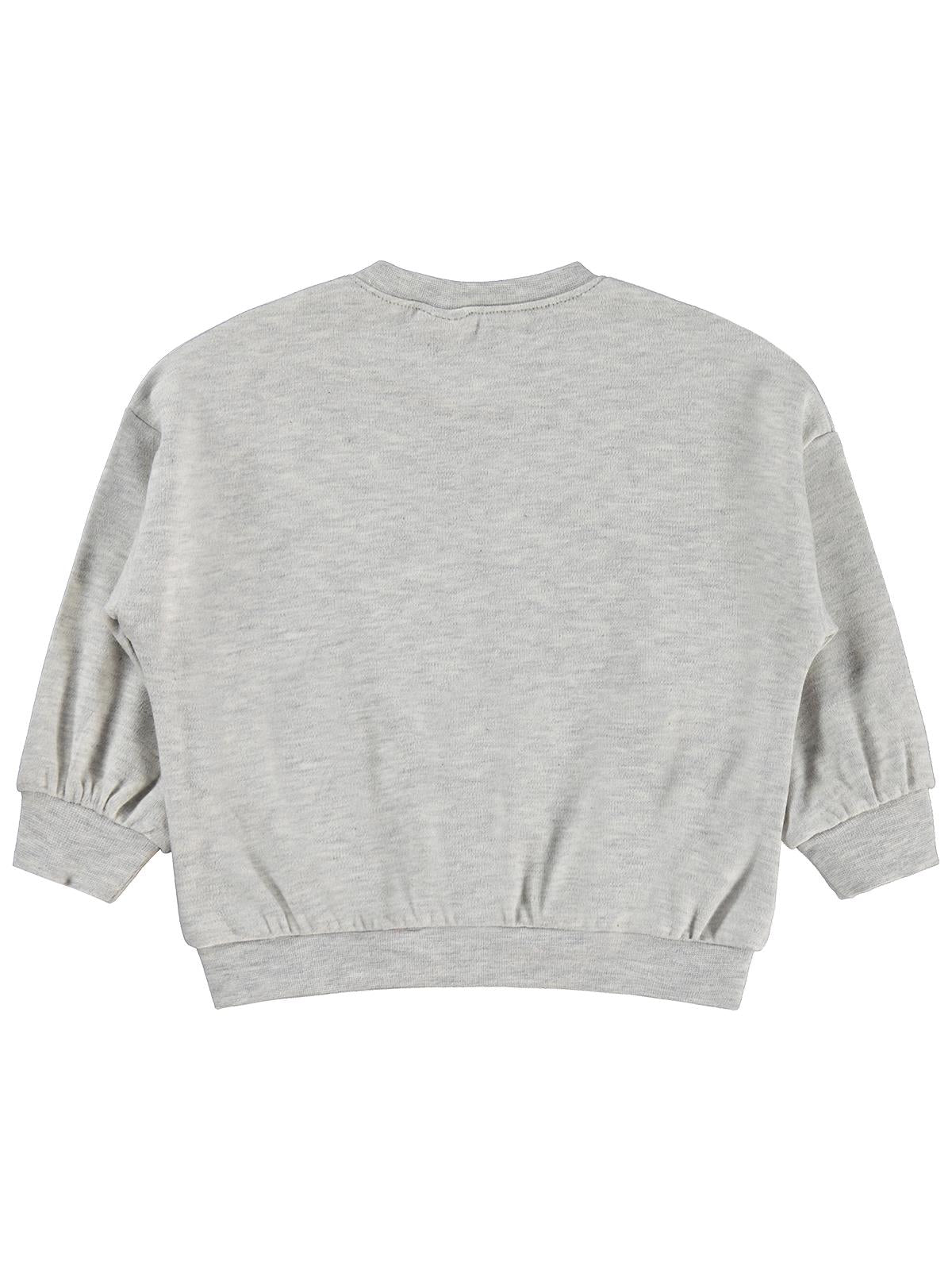 Civil Baby Tavşan Baskılı 3-18 Ay Sweatshirt - Gri