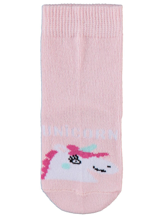 Civil Baby Unicorn 3'lü 6- Bebek Kız Çorap Set