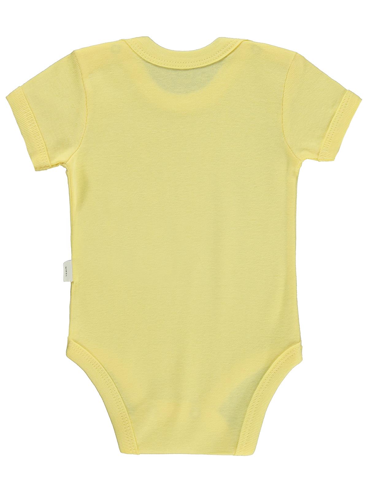 Civil Baby Cute Bunny Baskılı 1-36 Ay Çıtçıtlı Badi - Pembe