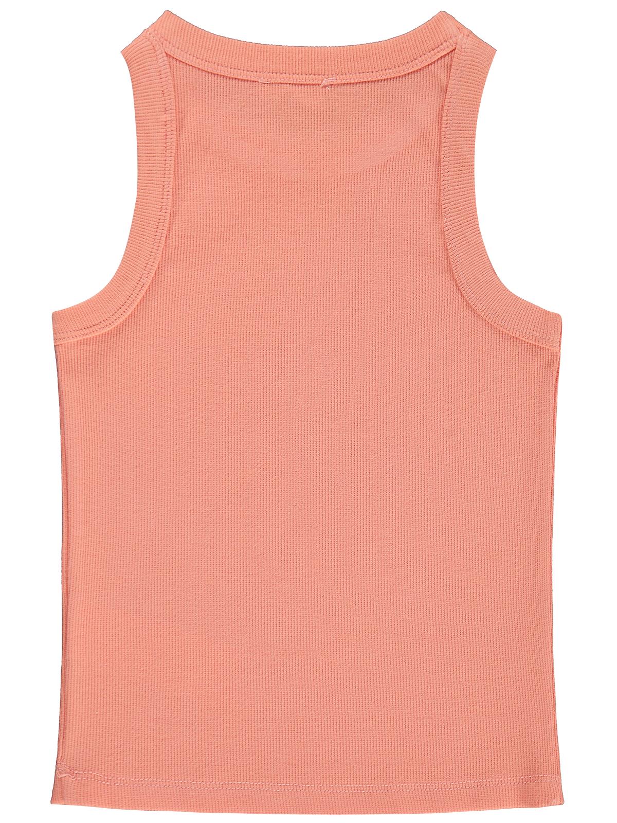 Civil Girls Denizkızı Baskılı Crop Atlet 6-9 Yaş Tişört - Pudra