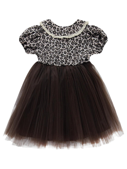 Pierre Cardin 6-9 Yaş Elbise - Kahverengi