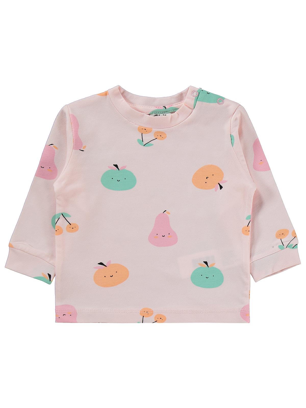 Civil Baby Meyve Empirme 6-18 Ay Pijama Takımı - Pembe