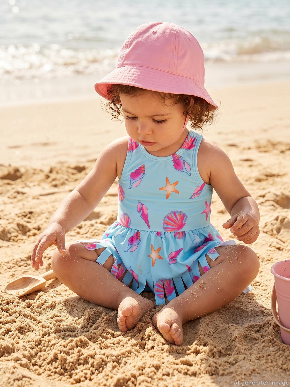 Civil Baby Eteği Püsküllü 6-18 Ay Mayo - Yeşil