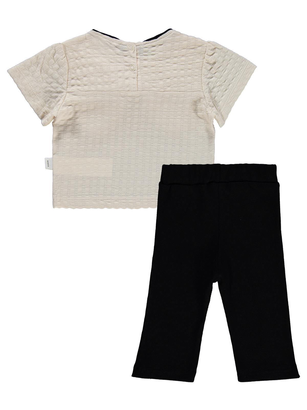 Civil Baby Büyük Fiyonklu 6-18 Ay Takım - Bej