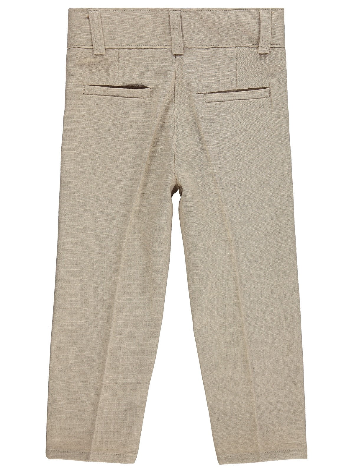 Pierre Cardin Keten Görünümlü 2-5 Yaş Pantolon - Kahverengi