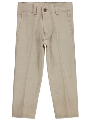 Pierre Cardin Keten Görünümlü 2-5 Yaş Pantolon - Kahverengi