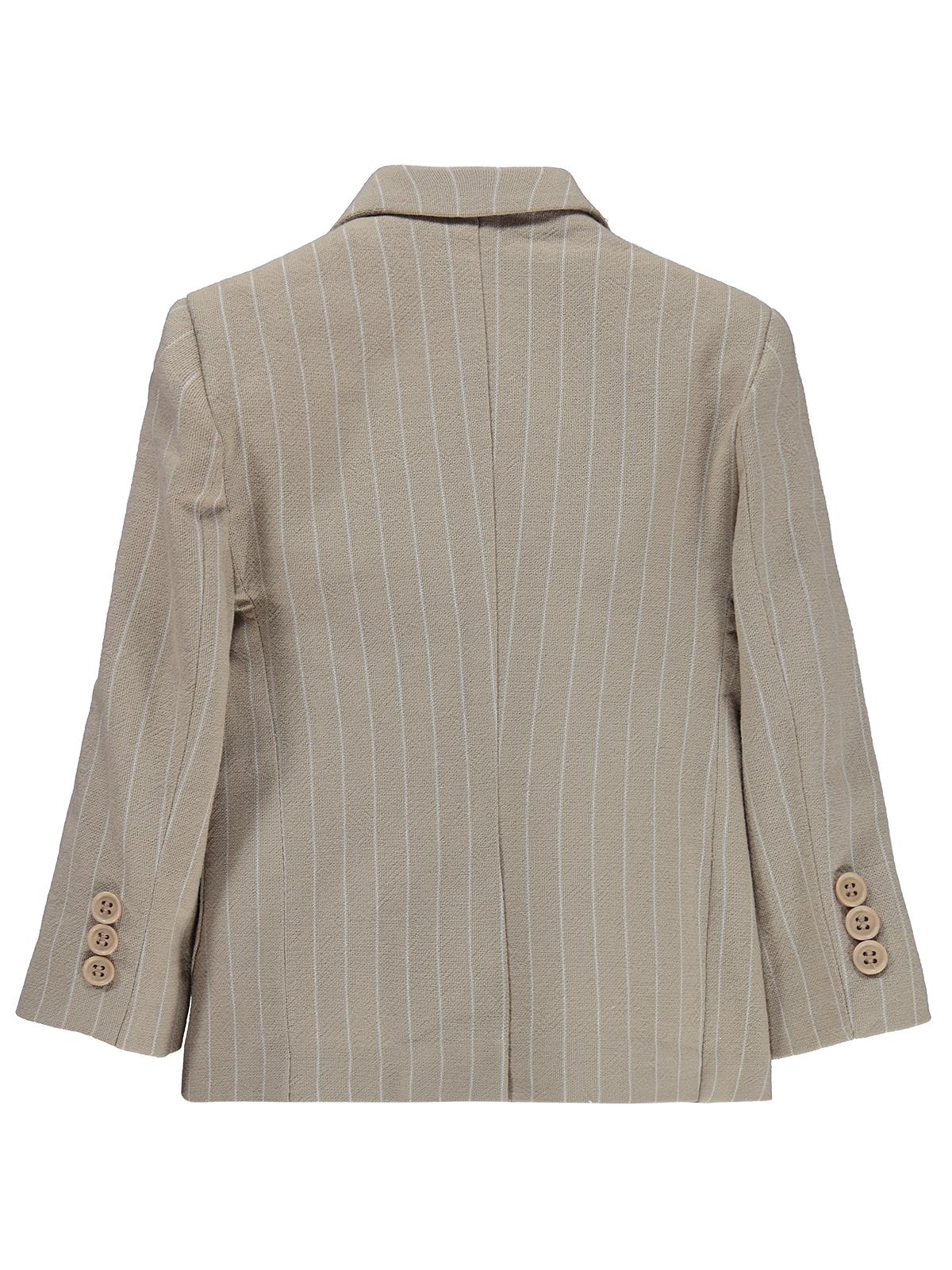 Pierre Cardin Çizgili 2-5 Yaş Ceket - Kahve