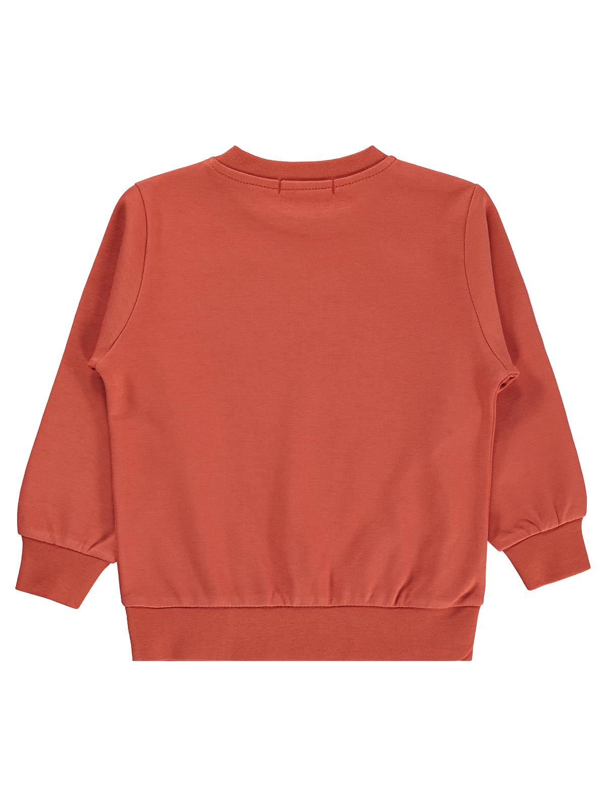 Civil Boys Erkek Çocuk Great Baskılı 2-5 Yaş Sweatshirt  - Turuncu