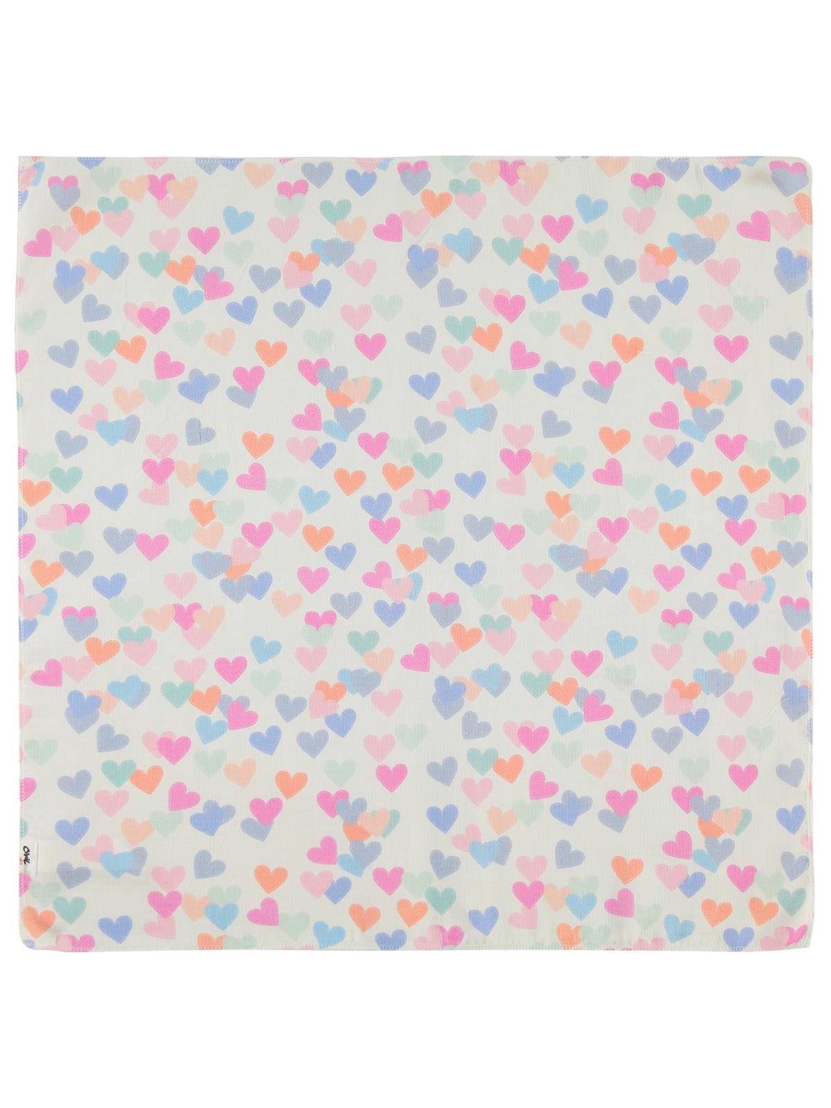 Civil Baby Kalp Empirme 75x75 Cm Battaniye - Ekru