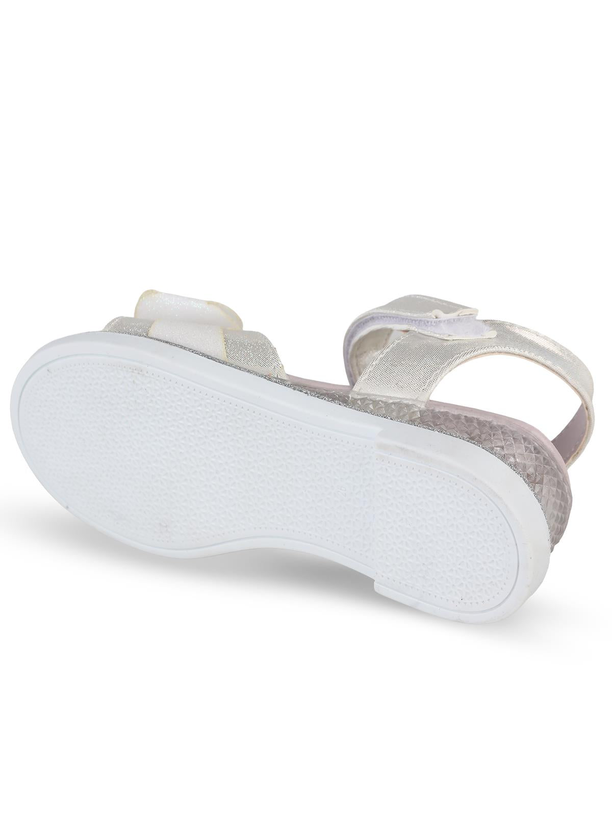 Civil Girls Fiyonk Aksesuarlı 26-30 Numara Sandalet - Gri