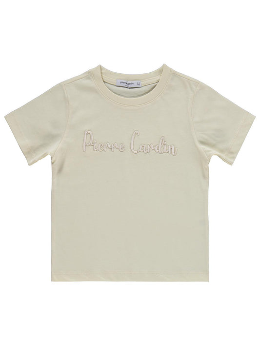 Pierre Cardin Erkek Çocuk Nakışlı Şortlu 2-5 Yaş Takım - Bej