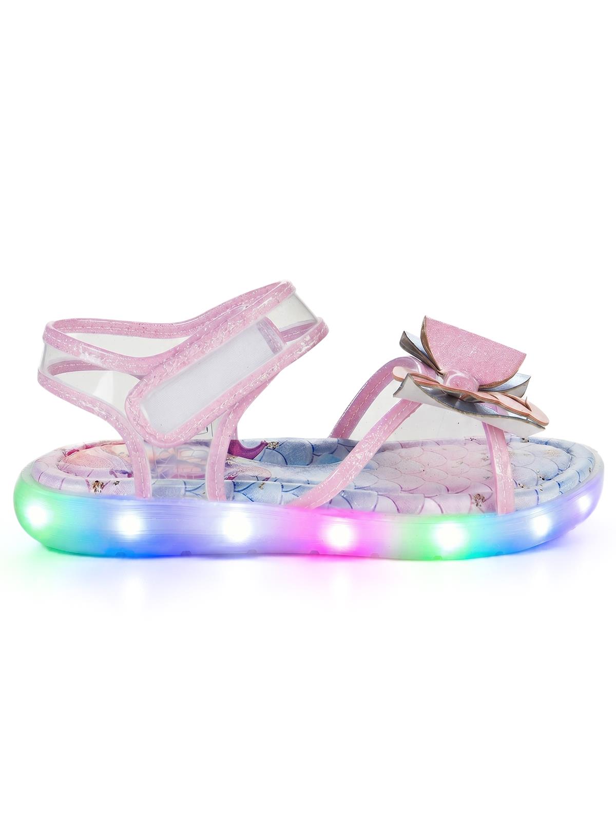 Civil Girls Simli Deniz Kızı 32-36  Numara Sandalet - Pudra