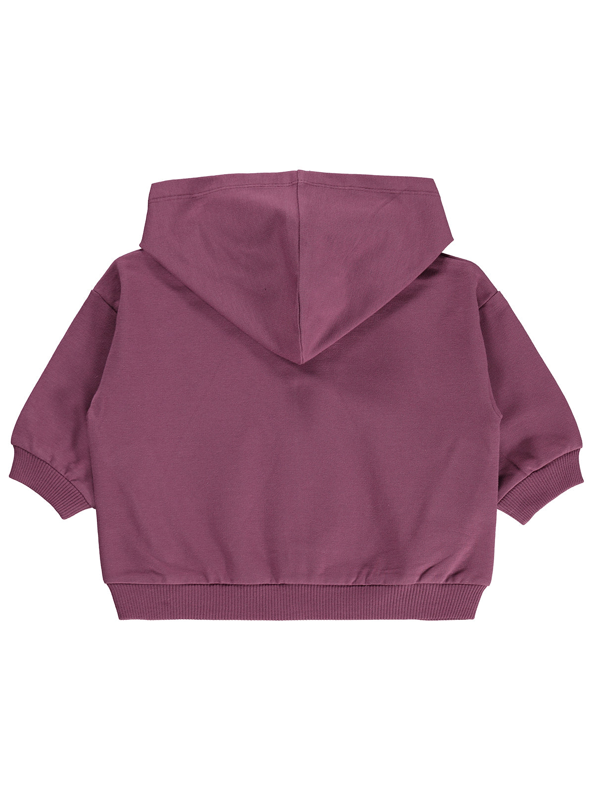Civil Baby Çiçek Nakışlı Basic 6-18 Ay Hırka - Lila