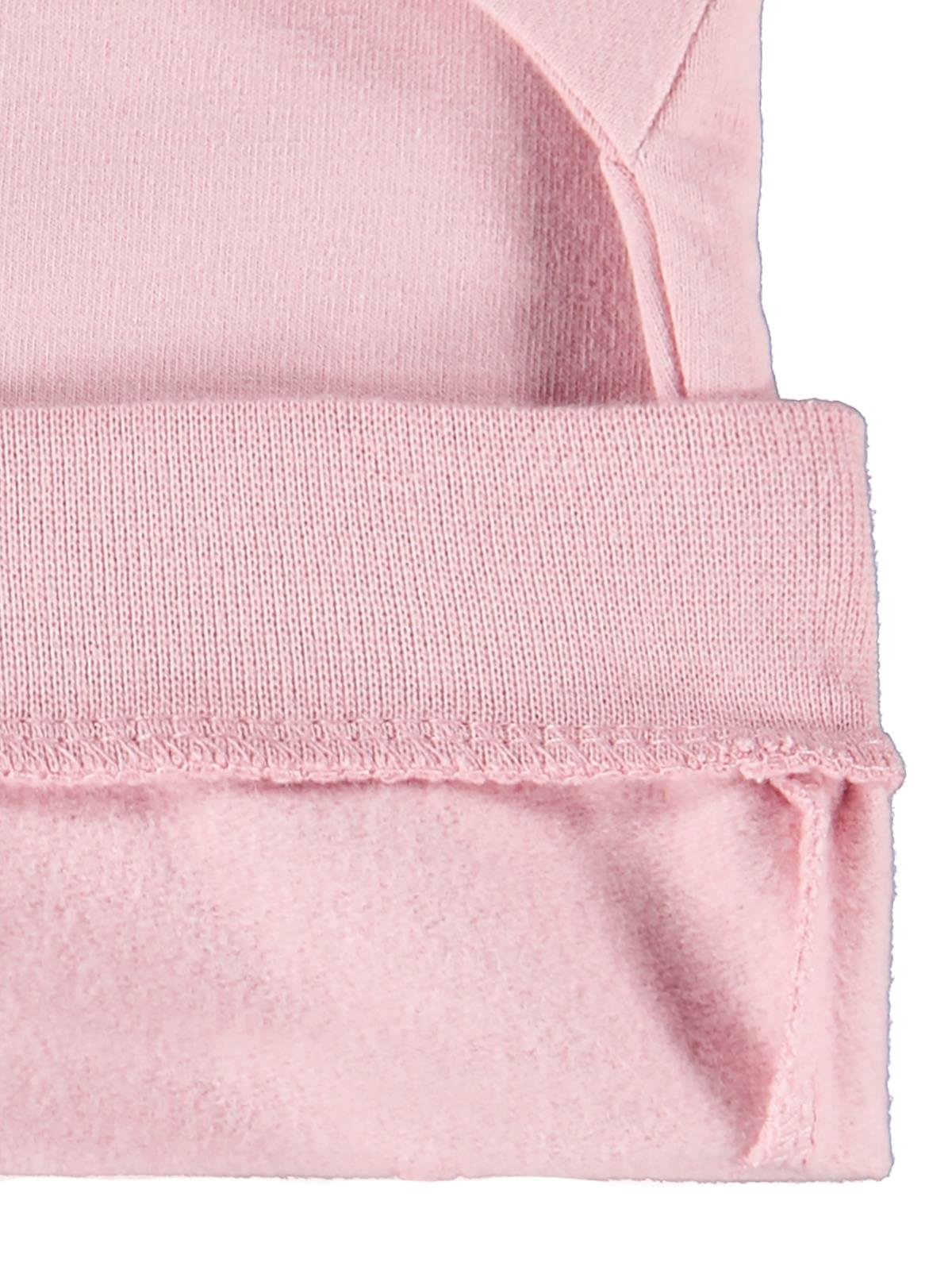 Civil Baby Tavşan Baskılı Kapşonlu Basic 6-18 Ay Takım - Pembe