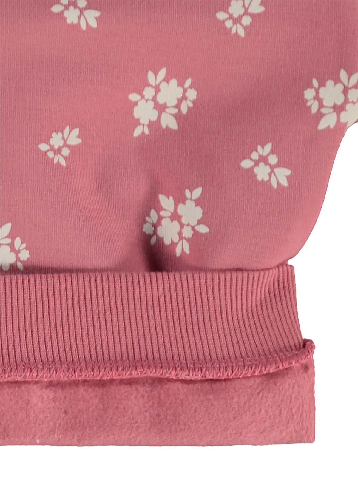 Civil Baby Çiçek Empirme Basic 6-18 Ay Sweatshirt - Pembe