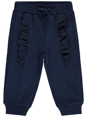 Civil Baby Fırfırlı Basic 6-18 Ay Eşofman Altı - Lacivert