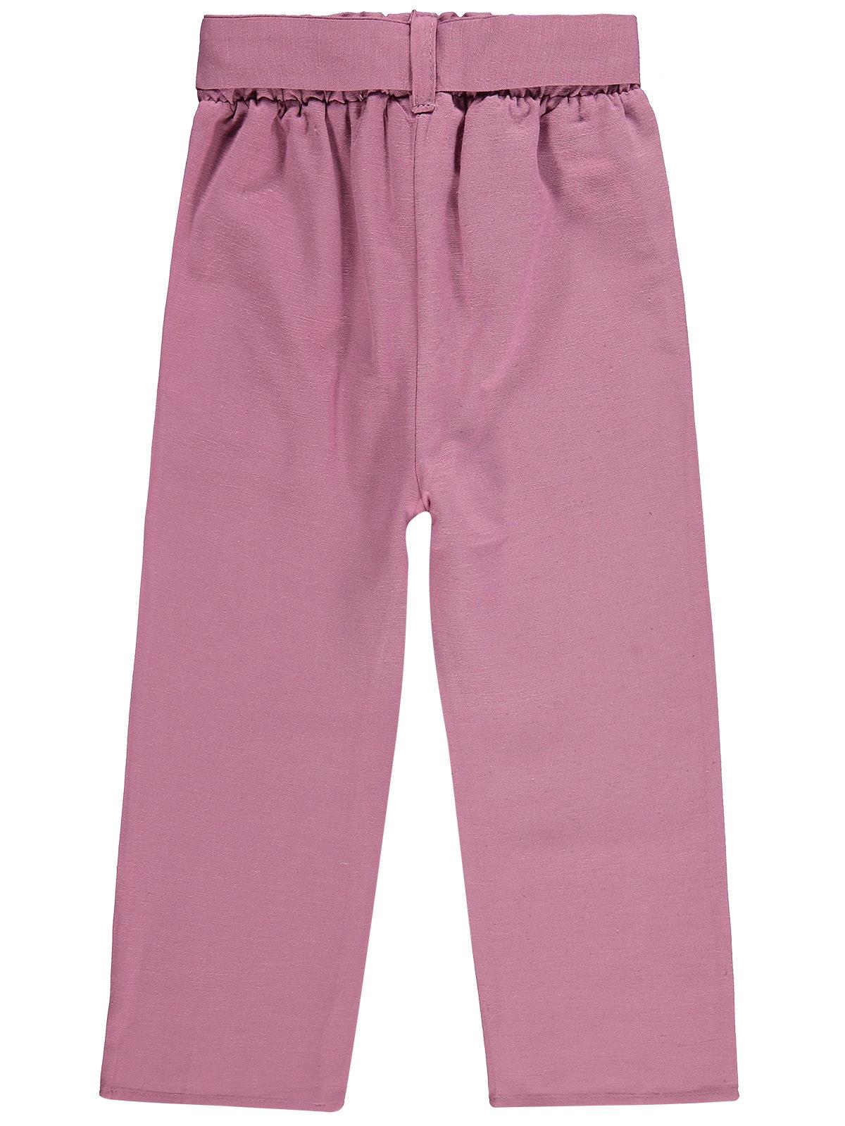 Civil Girls Kuşaklı 2-5 Yaş Pantolon - Pembe
