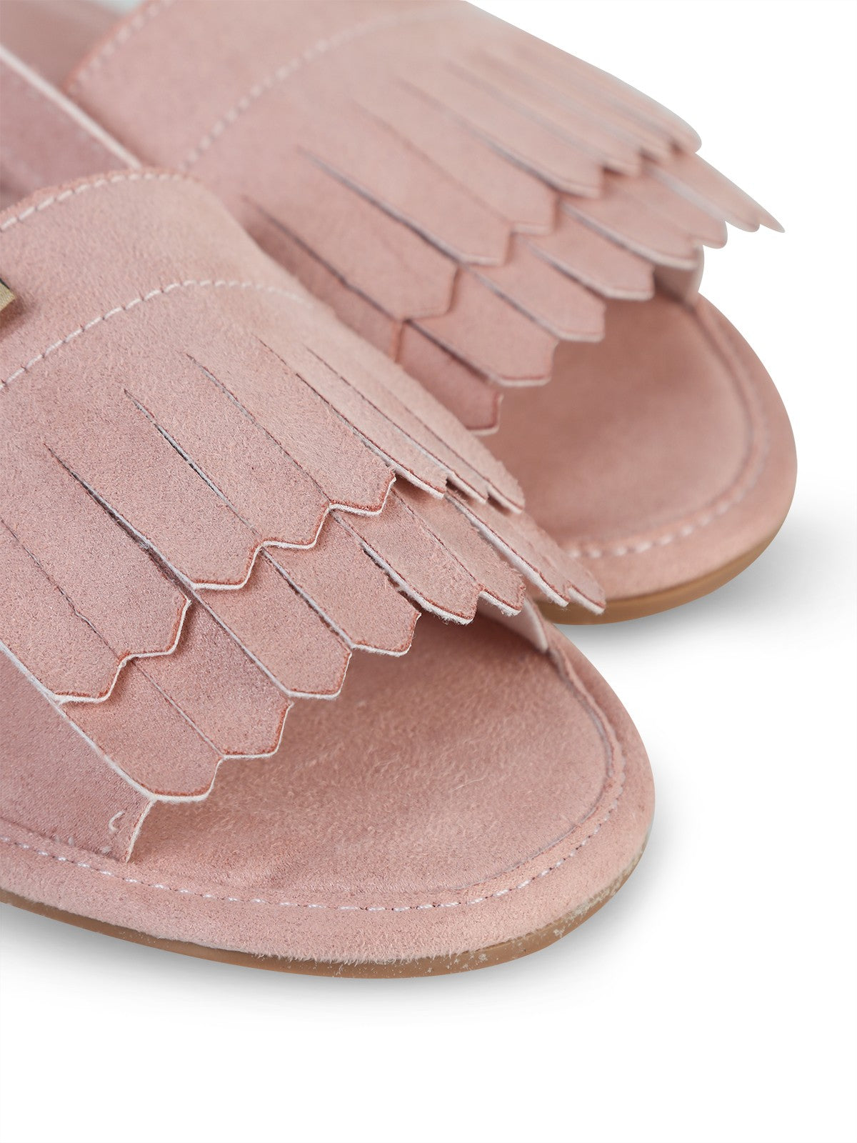 Civil Girls Püsküllü 26-31 Numara Sandalet - Pembe