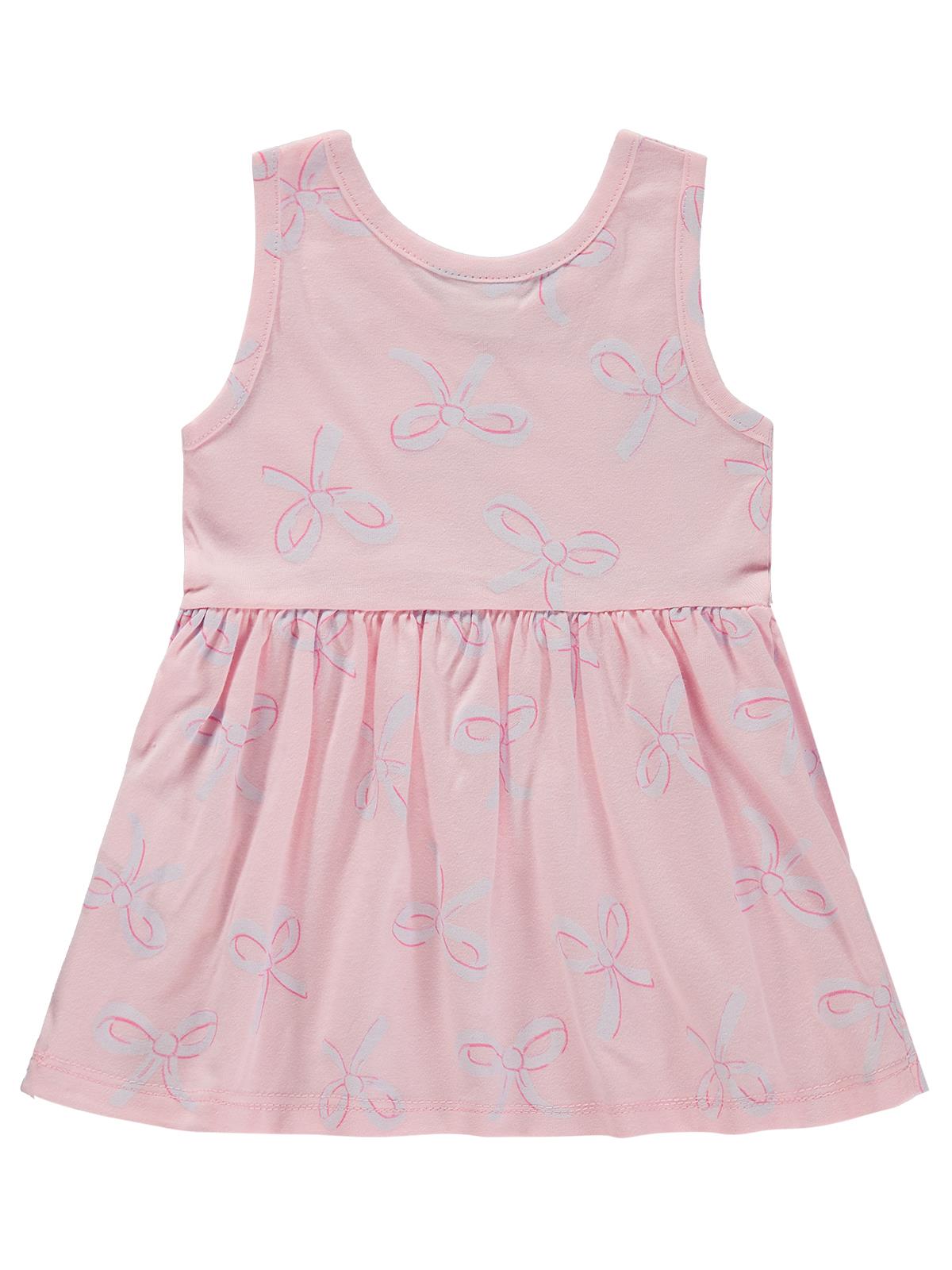 Civil Baby Fiyonk Empirme 6-18 Ay Elbise - Pembe