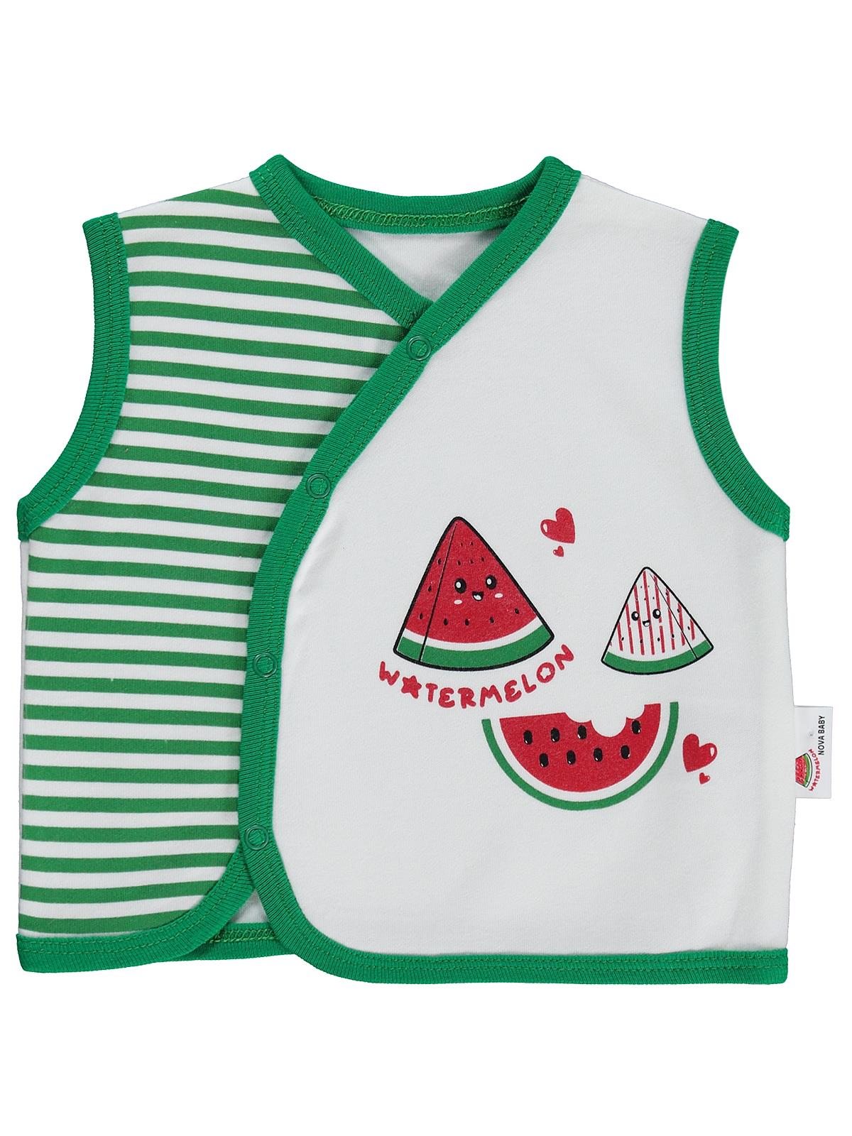 Nova Baby Karpuz Kokulu 0-9 Ay Yelek - Ekru