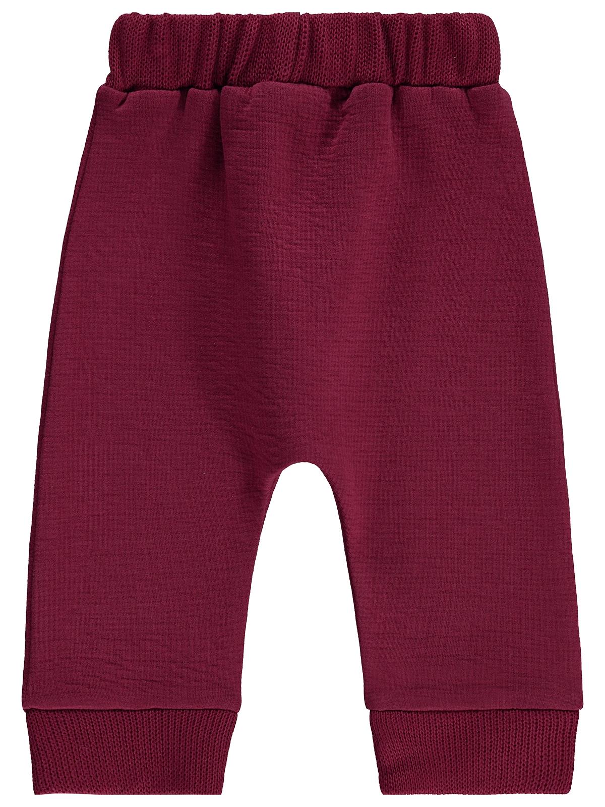 Civil Baby Baskılı 6-18 Ay Eşofman Altı - Bordo