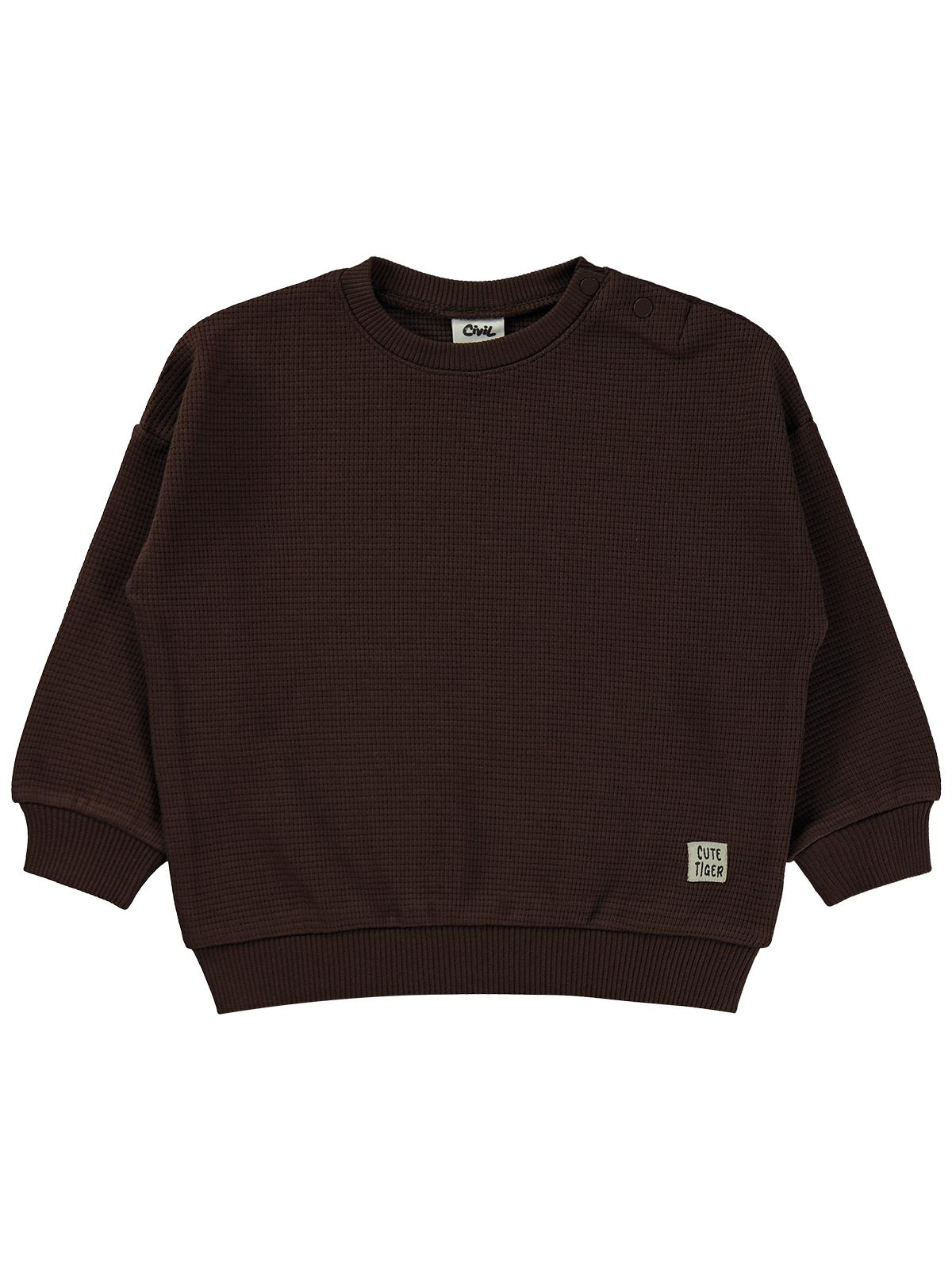 Civil Baby Basic 6-18 Ay Sweatshirt - Bej
