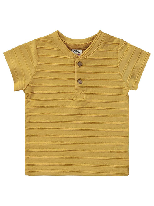 Civil Baby Jakarlı 6-18 Ay Takım - Hardal