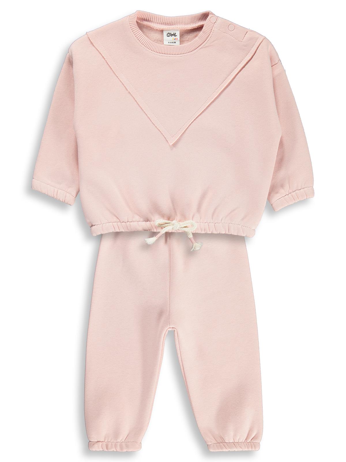 Civil Baby Basic 6-18 Ay Takım - Pembe