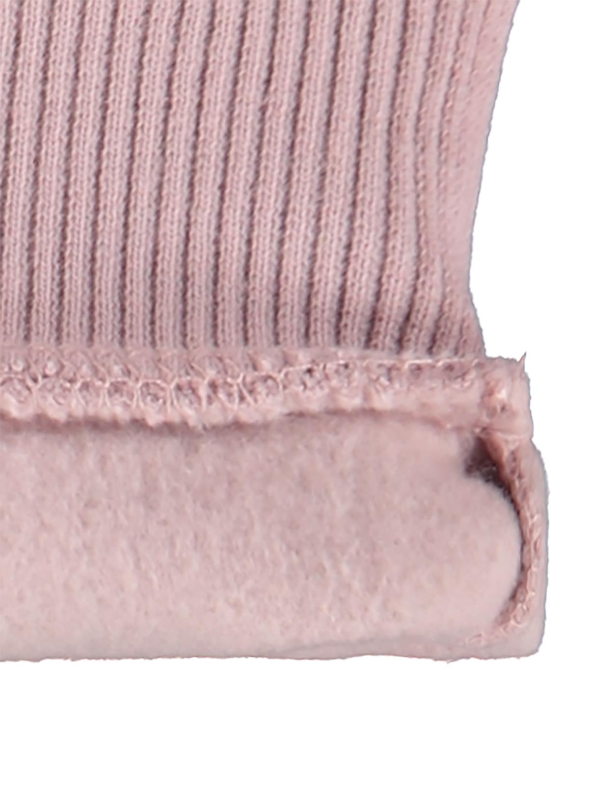 Civil Baby Çiçek Nakışlı Basic Kapşonlu 6-18 Ay Sweatshirt - Bej