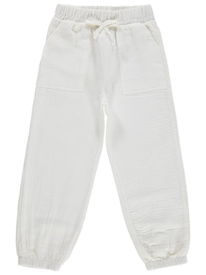 Civil Girls Jogger 10-13 Yaş Pantolon - Beyaz