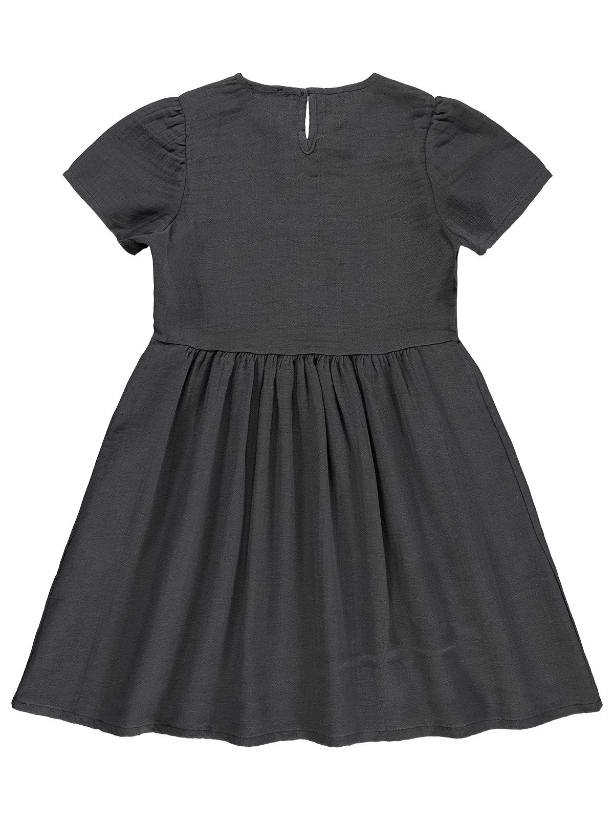 Civil Girls Fiyonklu 6-9 Yaş Elbise - Gri
