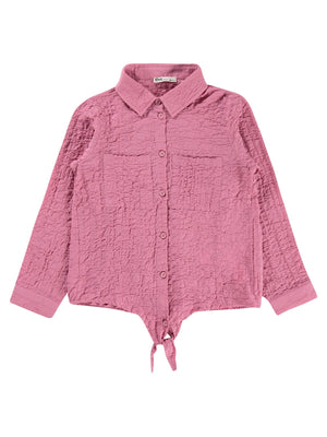 Civil Girls Cepli 10-13 Yaş Gömlek - Pembe