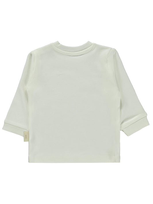 Civil Baby Organik Pamuklu 1-9 Ay Sweatshirt - Ekru