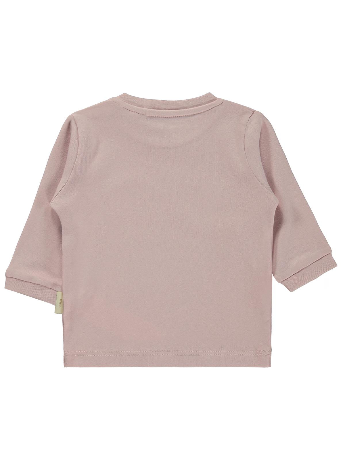 Civil Baby Organik Pamuklu 1-9 Ay Sweatshirt - Pembe