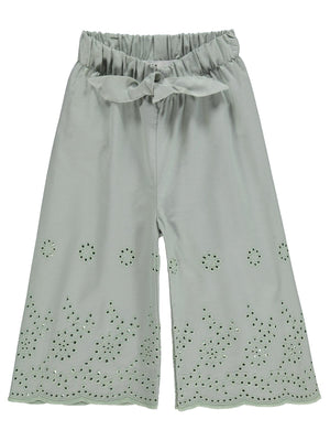 Civil Baby Paça Brodeli 6-18 Ay Pantolon - Yeşil