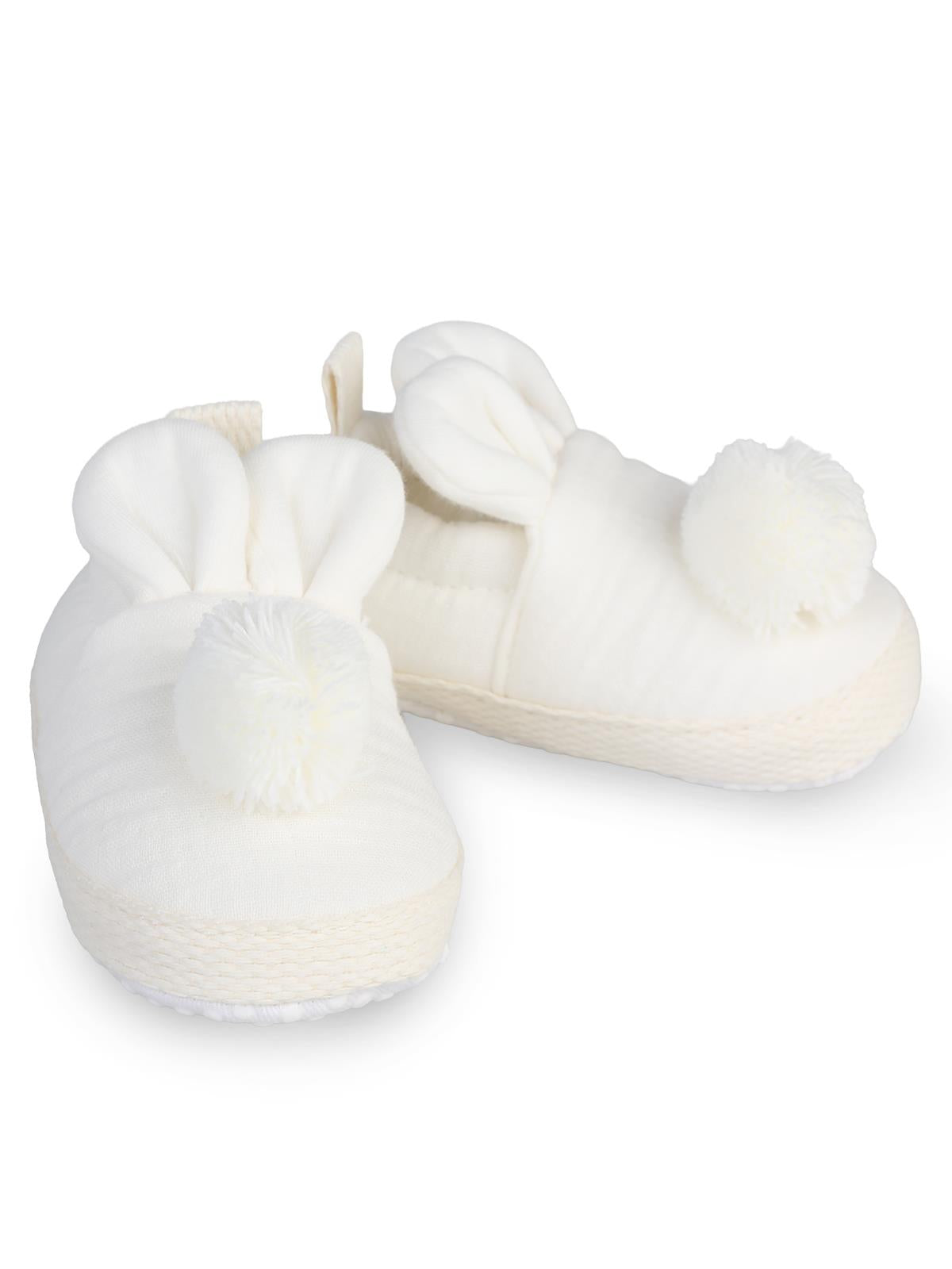 Civil Baby Kız Bebek Patik 17-19 Numara - Ekru