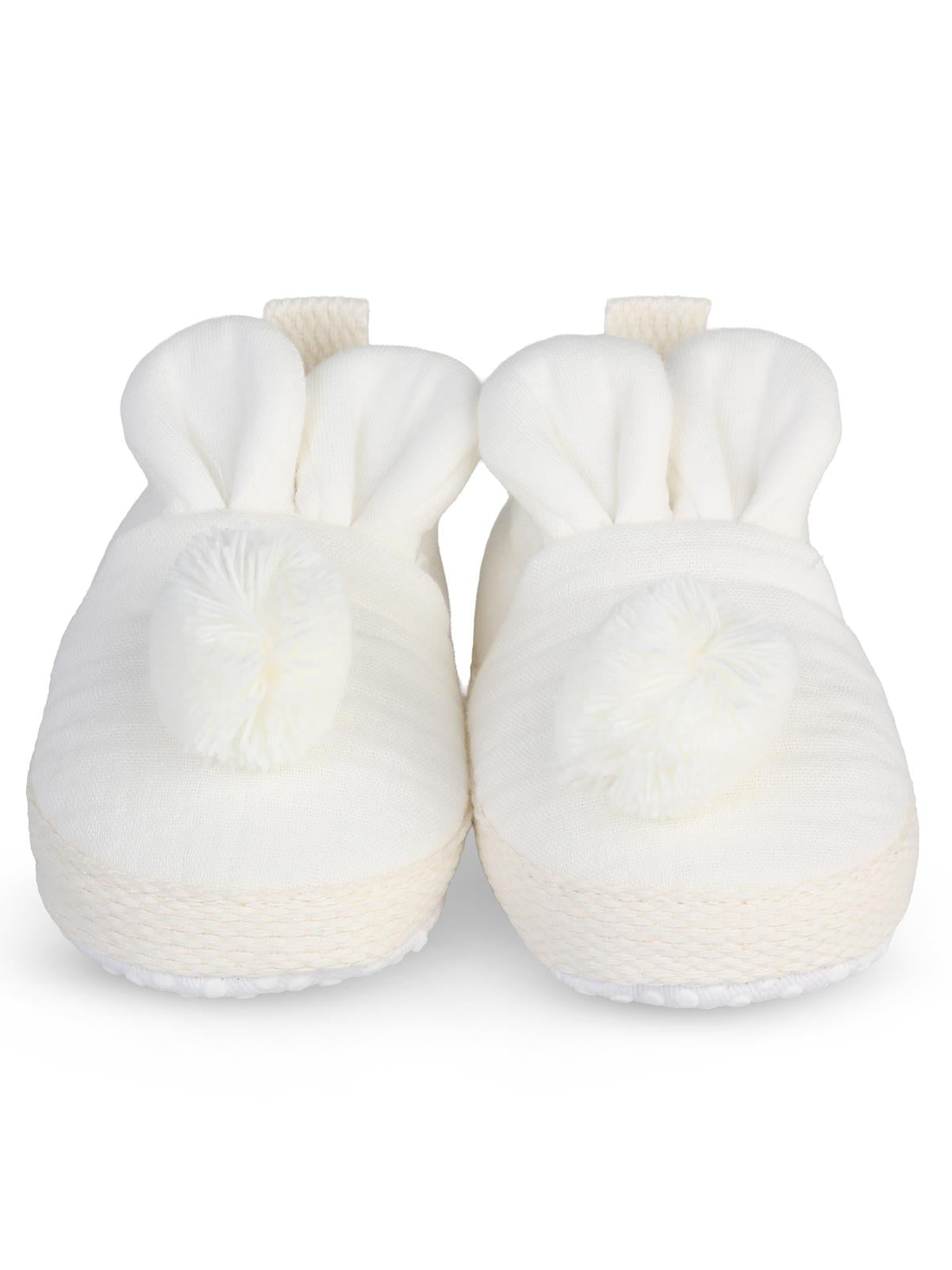 Civil Baby Kız Bebek Patik 17-19 Numara - Ekru