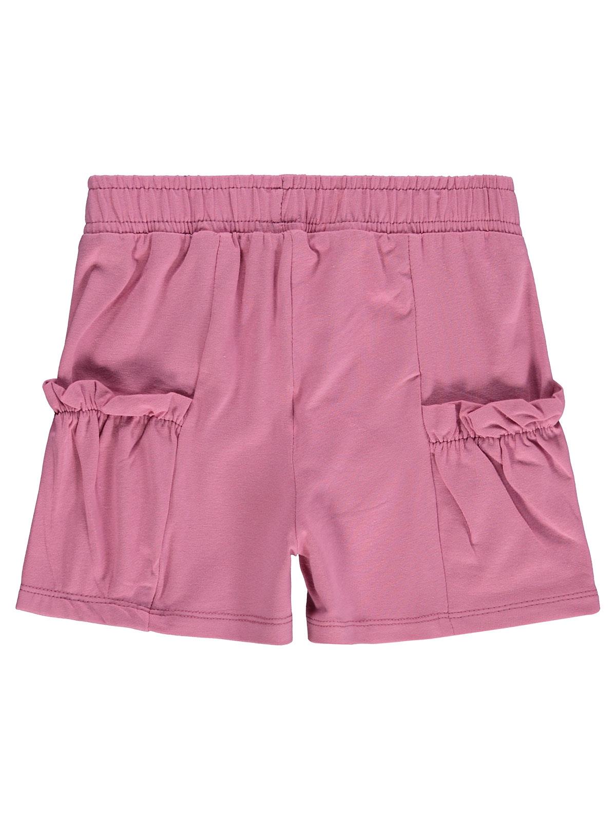 Civil Girls Torba Cep Detaylı 2-5 Yaş Şort - Pembe