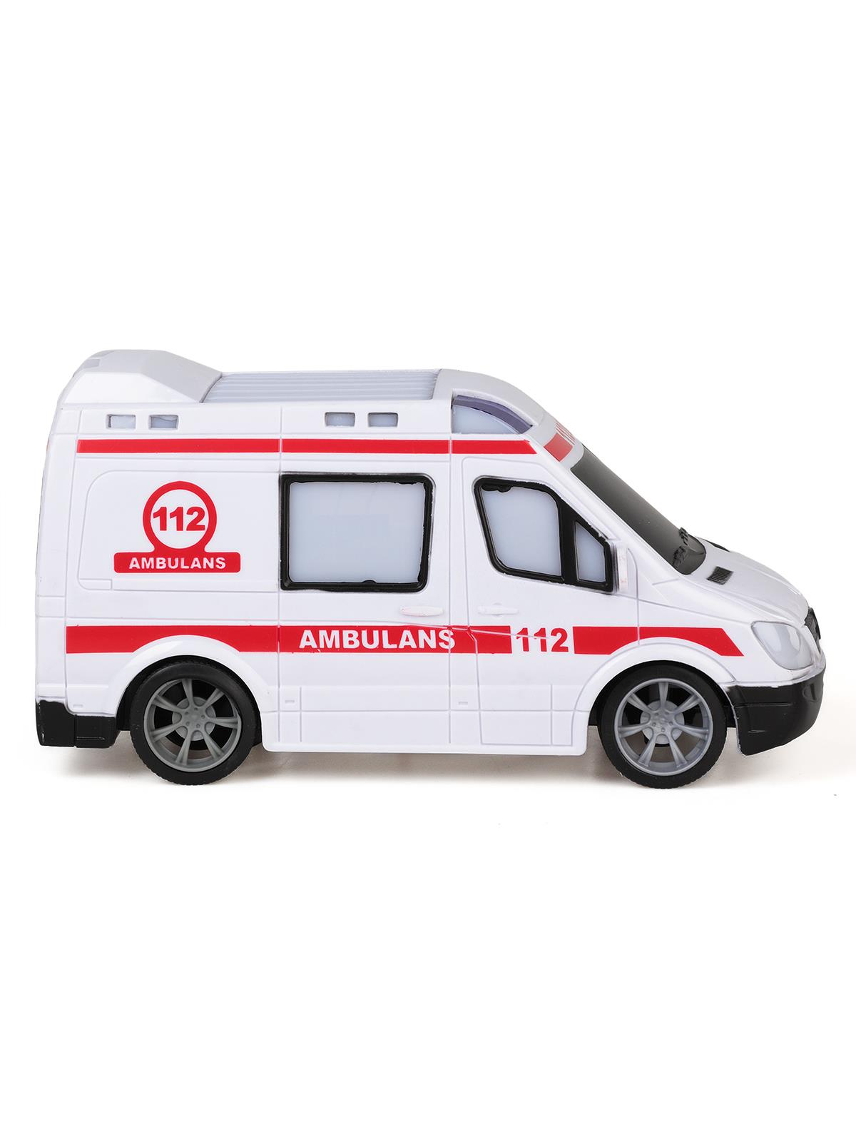 Vardem Kutulu Pıllı Ambulans Ve Polıs - Beyaz
