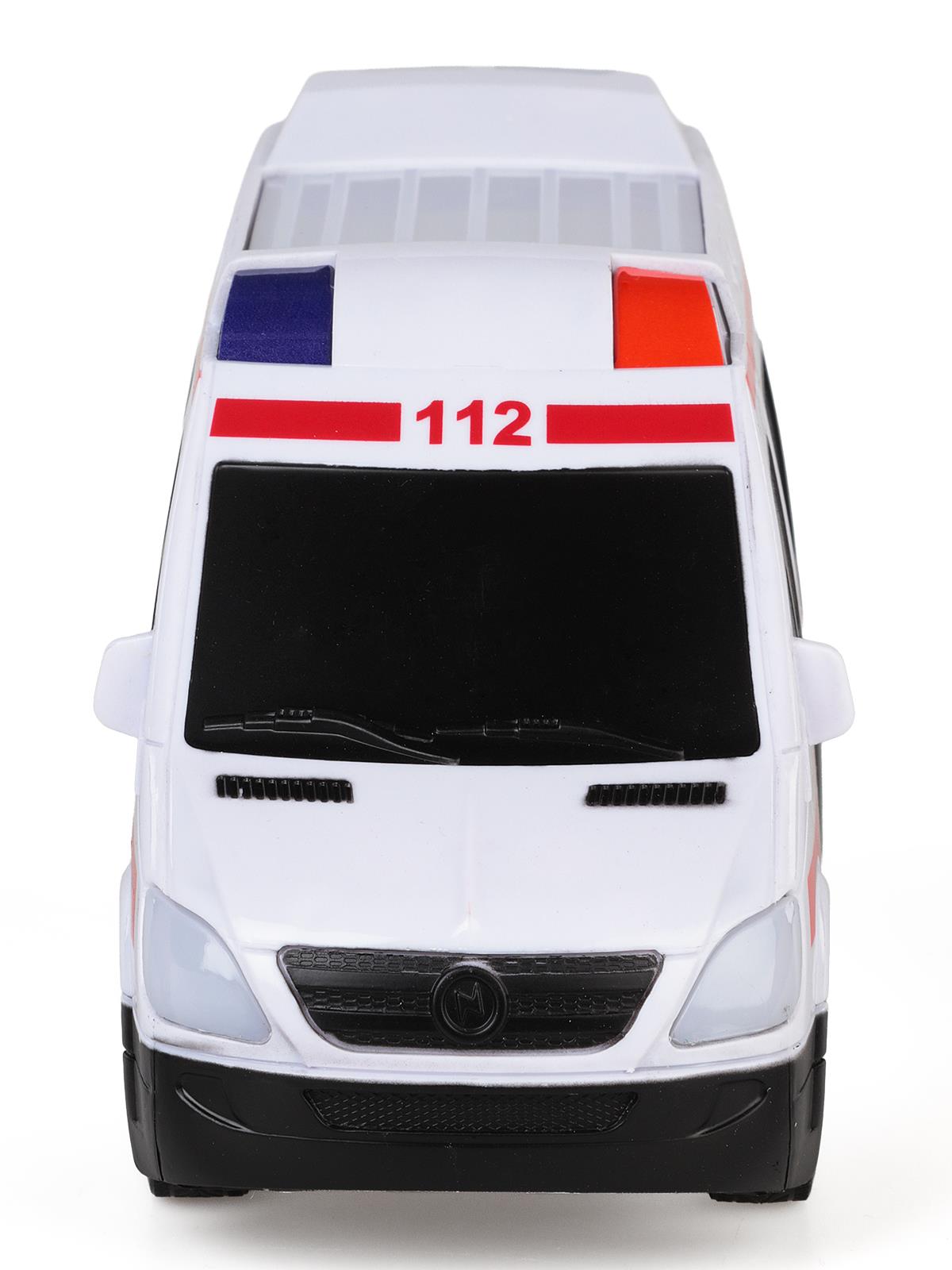 Vardem Kutulu Pıllı Ambulans Ve Polıs - Beyaz