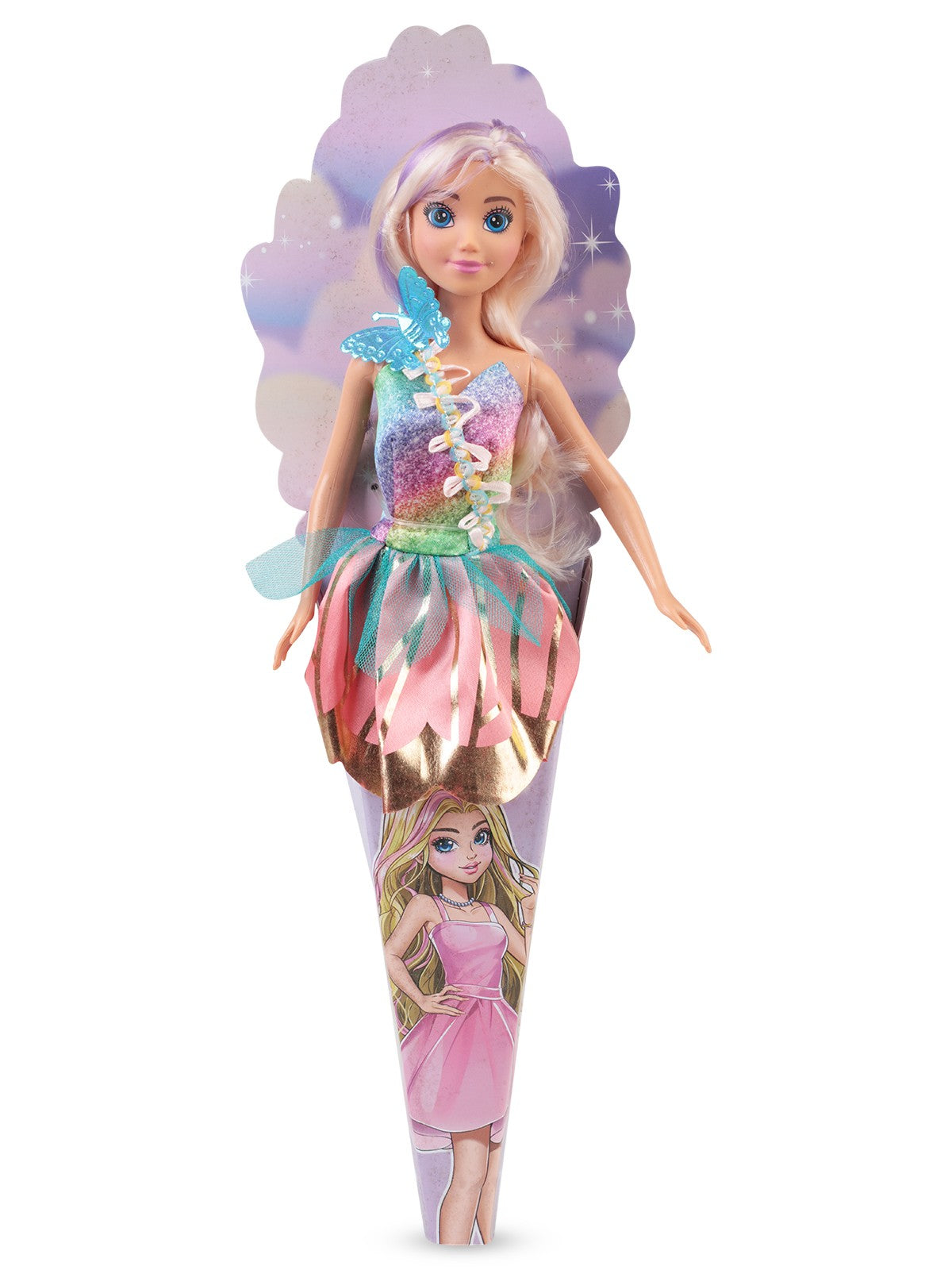 Seher Oyuncak Bebek 30 cm - Sarı